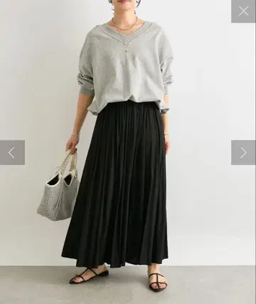 RIVE DROITE (리브 드와) [미 실루엣] 에어리 개더 스커트