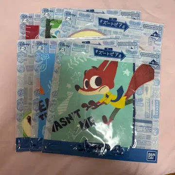 주토피아 제일복권 F상 타월 손수건 묶음 판매