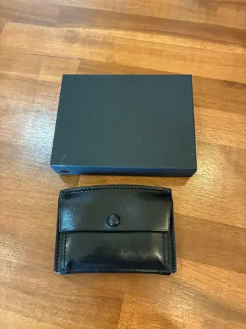 만소 두꺼운 코바 컴팩트 지갑