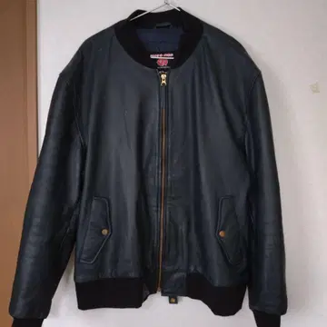 MOTO-FIELD 가죽 봄버 자켓