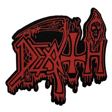 MAYHEM LOGO DEATH LOGO 자수 패치 2개 세트