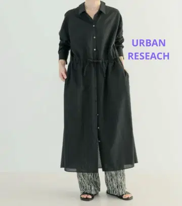 어반 리서치 UR TECH SmartLinen Touch 셔츠 원피스