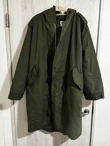 HOUSTON 휴스턴 미군 M-51 후드티 모즈 코트 칭다오 코트