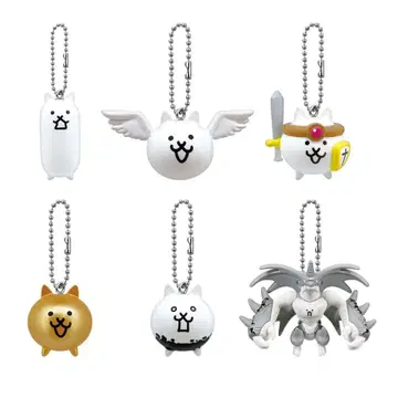 냥코 대전쟁 스윙 컬렉션 01 [전 6종 세트] 캡슐 토이