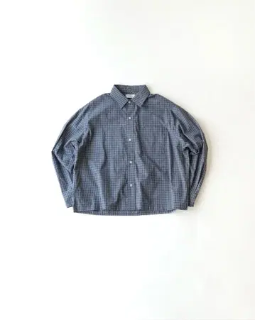 박스컷 체크 셔츠 B5169