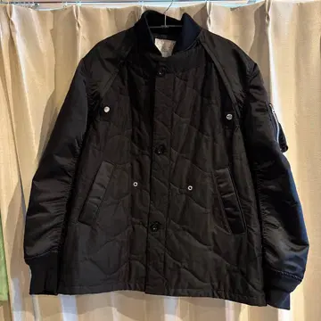 sacai 퀼팅 봄버 자켓 사이즈 3