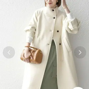 SHIPS any 아이보리 래글런 코트