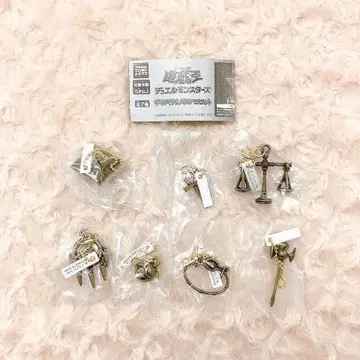 유희왕 듀얼몬스터즈 천년 아이템 메탈 마스코트 전 7종 풀 컴프