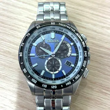 CITIZEN 손목시계 블루 CB5874-81L 한정판 새상품급