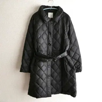 쿠미쿄쿠 KUMIKYOKU 빅 사이즈 벨트 다운 코트