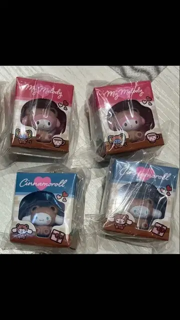[ 낱개 판매 가능 ] 산리오 미니어처 패키지 컬렉션 4개