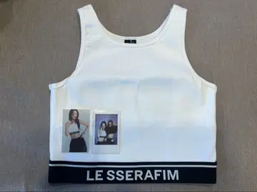 르세라핌 COTTON BRA TANKTOP M 사이즈