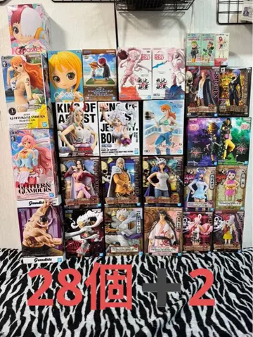 애니메이션 원피스 피규어 28개 덤 2개 포함 묶음 판매