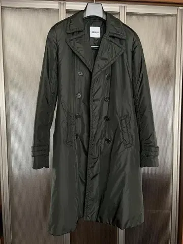 ASPESI 아스펜지 나일론 트렌치코트 올리브 카키 S