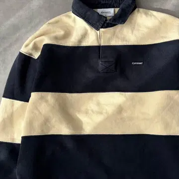 15689 커버낫 보더 원포인트 로고 컬러 맨투맨