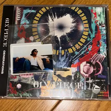 GENERATIONS 6ix PIECE 앨범 CD 아크릴 스티커