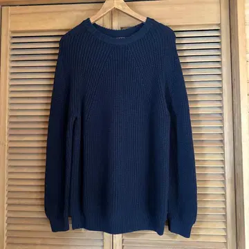 BATONER 네이비 크루넥 니트 사이즈 3