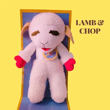 람 찹 양 봉제 인형 캐릭터 영 에포크 쇼와 레트로