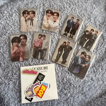 ROIROM 미개봉 트레이딩 카드 스티커 세트