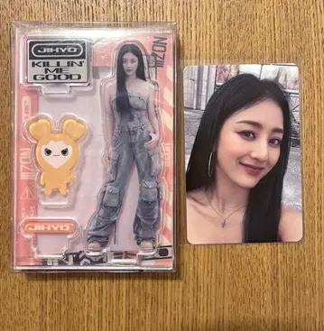 ZONE 지효 KILLIN' ME GOOD 아크릴 스탠드 트레이딩 카드