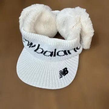 뉴발란스 골프 니트 바이저 귀도리 포함