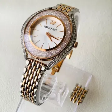 새상품급 스와로브스키 5519459 크리스탈 아우라 손목시계 워치