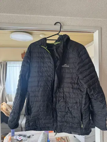 Kathmandu 블랙 다운 자켓 JP XL