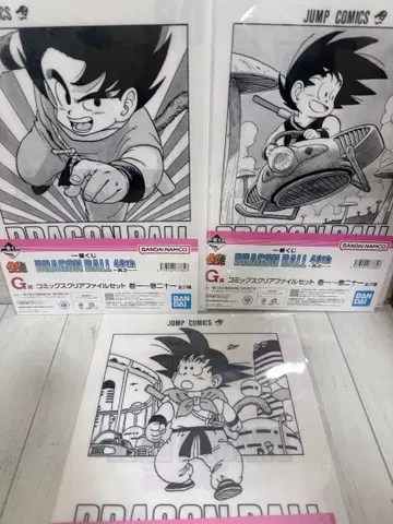 제일복권 드래곤볼 40th G상 클리어 파일 3세트