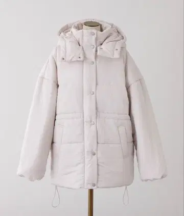 [ 새상품 ] 허리 마크 미들 페이크 다운 자켓