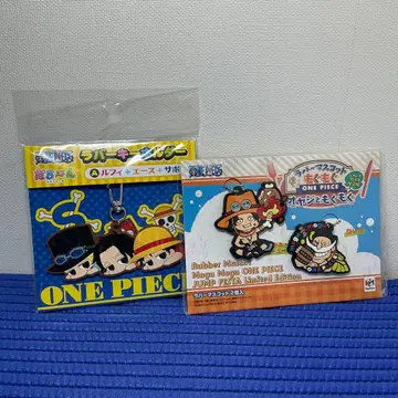 원피스 다룽 러버 키링 모구모구 러버 마스코트 세트