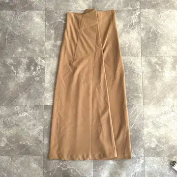 아메리 롱 타이트 스커트 한쪽 박스 슬릿