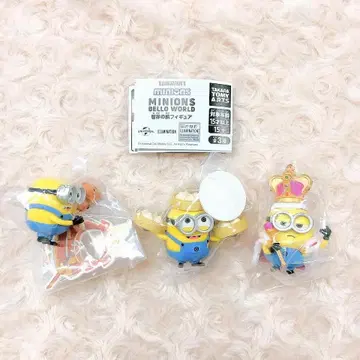미니언즈 BELLO WORLD 세계 여행 피규어 전 3종 컴플리트