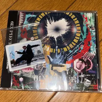GENERATIONS 6ix PIECE 앨범 CD 아크릴 스티커