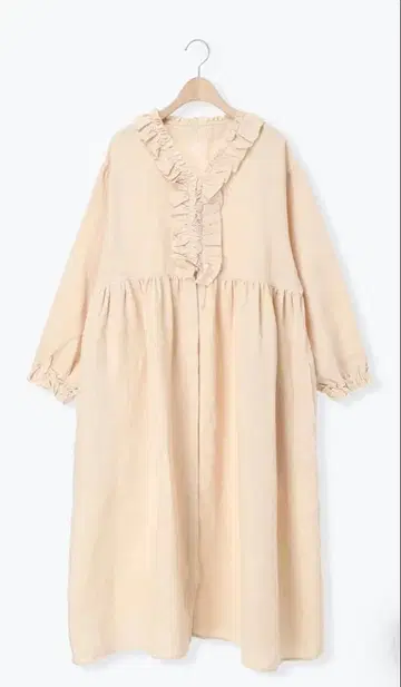 사만사 모스모스 타치카와 한정판 린넨 블라썸 원피스