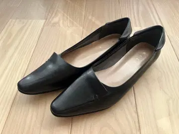 블랙 플랫슈즈 스틸레토