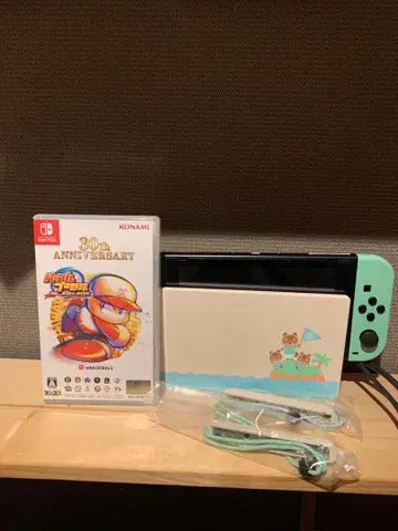 Nintendo Switch 동물의 숲 ver 본체+파워프로 2025