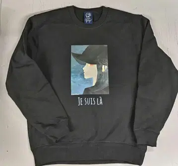 맨투맨 남녀 공용 블랙