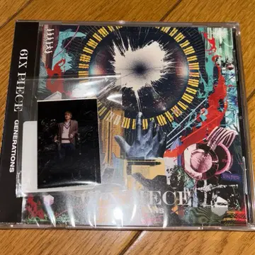 GENERATIONS 6ix PIECE 앨범 CD 아크릴 스티커