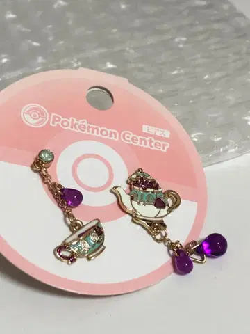 포켓몬 액세서리 귀걸이 88 야바차_포트데스 미사용