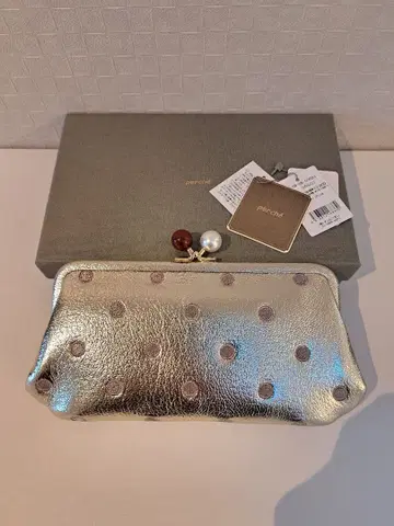 [ perche ] 페르케 아크릴 가마구치 장지갑