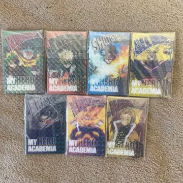 제일복권 나의 히어로 아카데미아 J상 아크릴 거울 카드 7종 컴프 세트