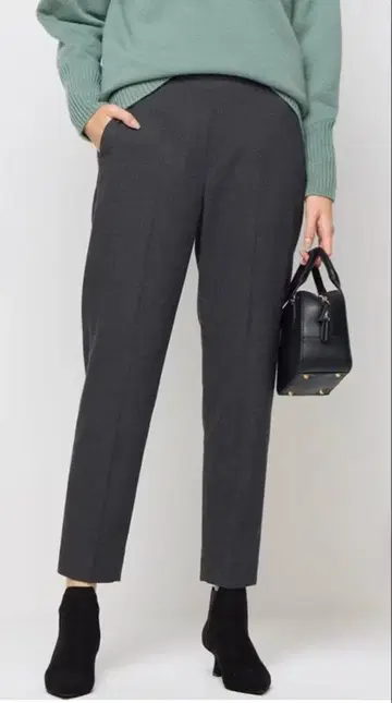 [ 새상품 ] 쿠미쿄쿠 L 울라이크 스트레치 이지 팬츠