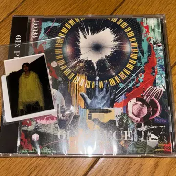 GENERATIONS 6ix PIECE 앨범 CD 아크릴 스티커