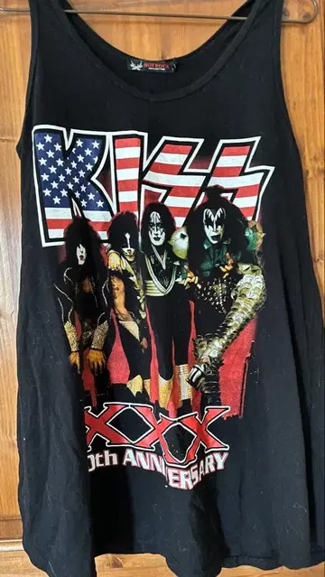 KISS 30주년 기념 T셔츠 XXL