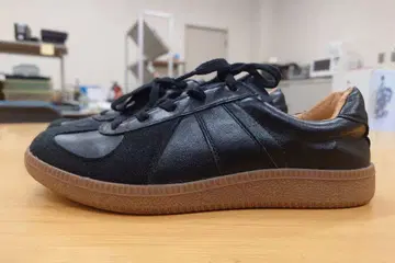 1회 착용 Coen 저먼 트레이너 스니커즈 24.5cm 블랙