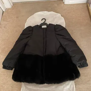 셀포드 에코 퍼 콤비 블루종 36 사이즈 블랙