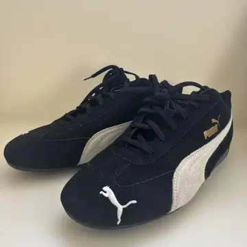 PUMA 스피드캣 스웨이드 드라이빙 슈즈 블랙