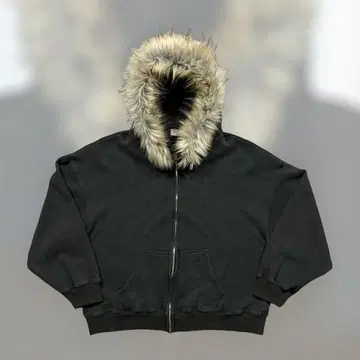 퍼 후드티 블랙 y2k 해외 스트릿 스케이터