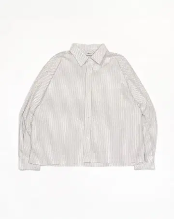 박스컷 스트라이프 셔츠 B5180