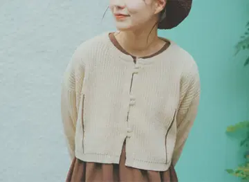 [ ehka sopo x 타카아시 아카리 ] 니트 가디건